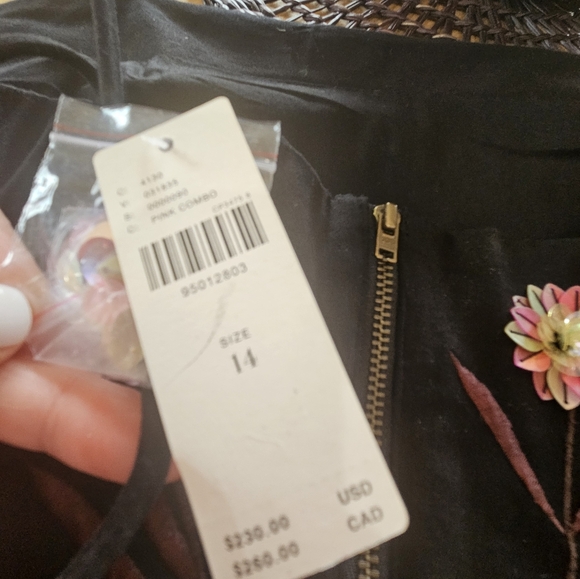 Nwt ANTHROPOLGIE maeve Dress- 14 - Picture 15 of 16